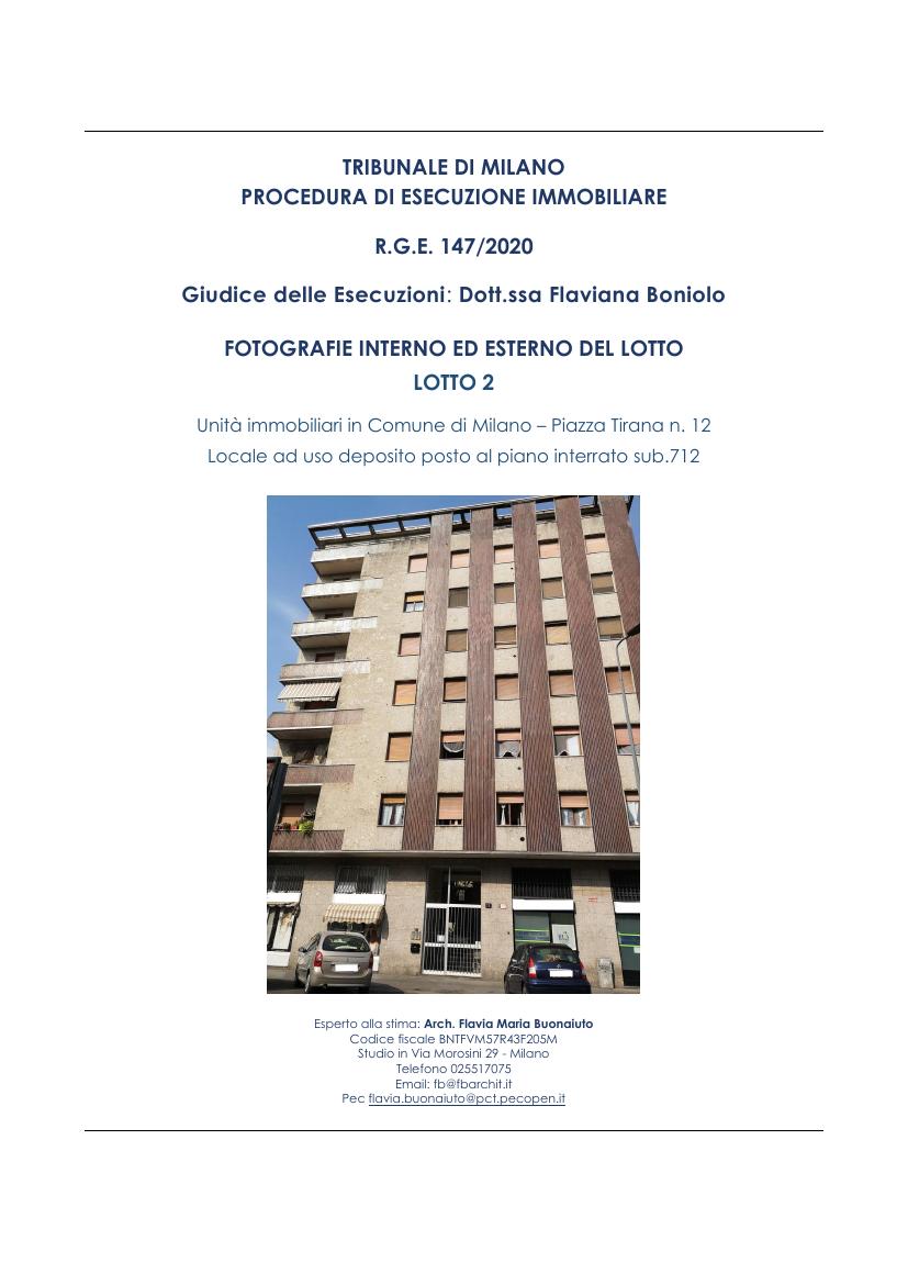Foto 1 — Locale unico ad uso deposito · 83 m²