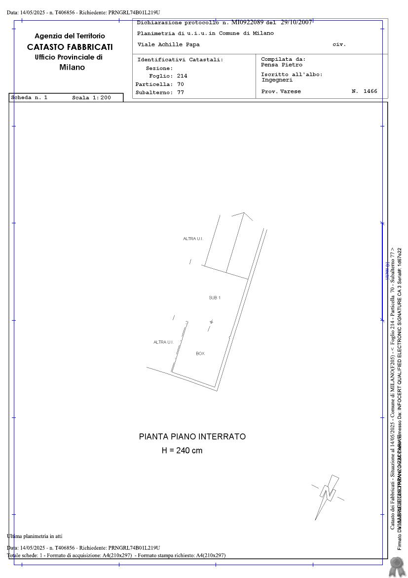 Foto 2 — Locale sottotetto con box auto e cantina · 200 m²